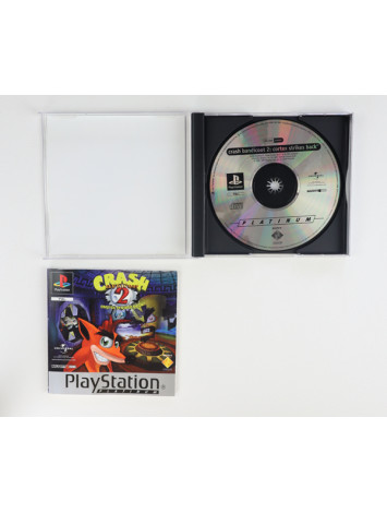 Crash Bandicoot 2: Cortex Strikes Back Platinum (PS1) PAL Б/В